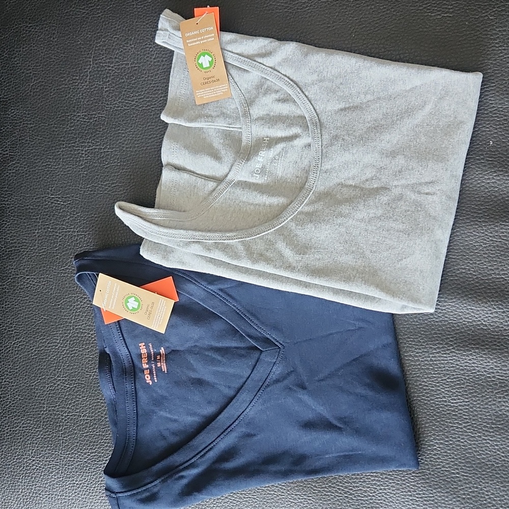Ladies Joe Fresh Tee and Tank pair